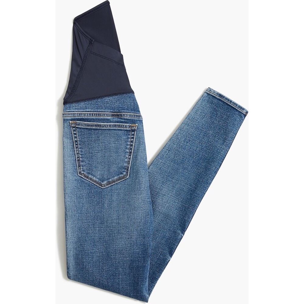 J CREW WOMEN MATERNITY SIGNATURE STRECH JEANS - Picture 5 of 7